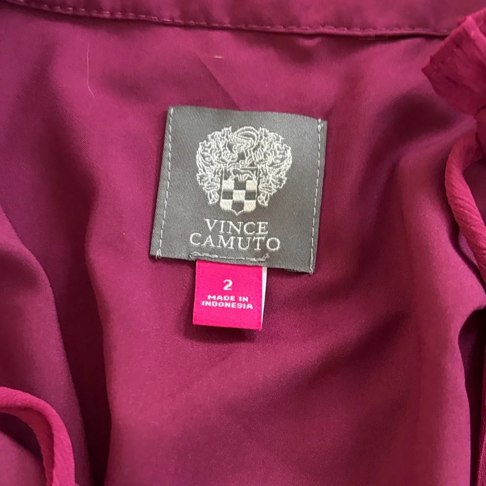 Vince Camuto Magenta Dress - Picture 2 of 2